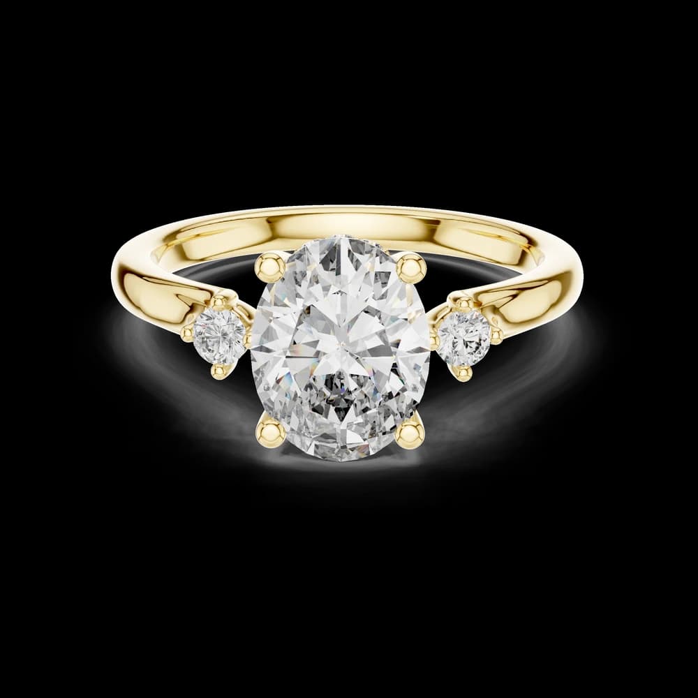 Mystic Arc Lab Grown Diamond Tiara Ring - Image 3 Mystic Arc Lab Grown Diamond Tiara Ring, view 3 of 6