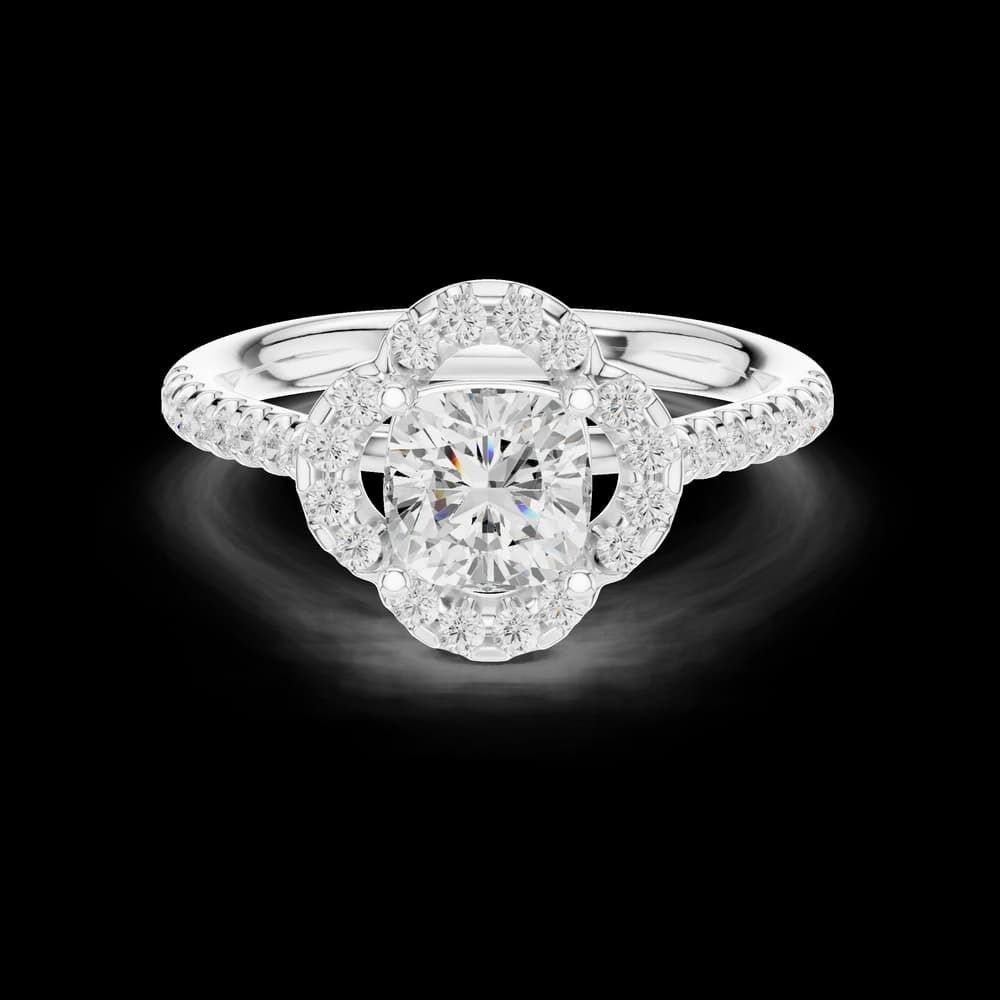 Nebula Noble Lab Grown Diamond Ring - Image 2 Nebula Noble Lab Grown Diamond Ring, view 2 of 6