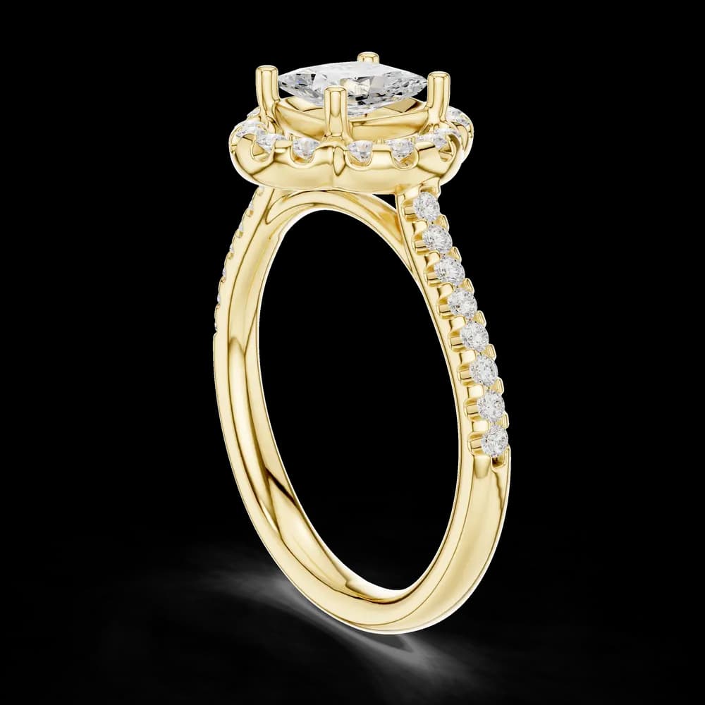 Nebula Noble Lab Grown Diamond Ring - Image 4 Nebula Noble Lab Grown Diamond Ring, view 4 of 6