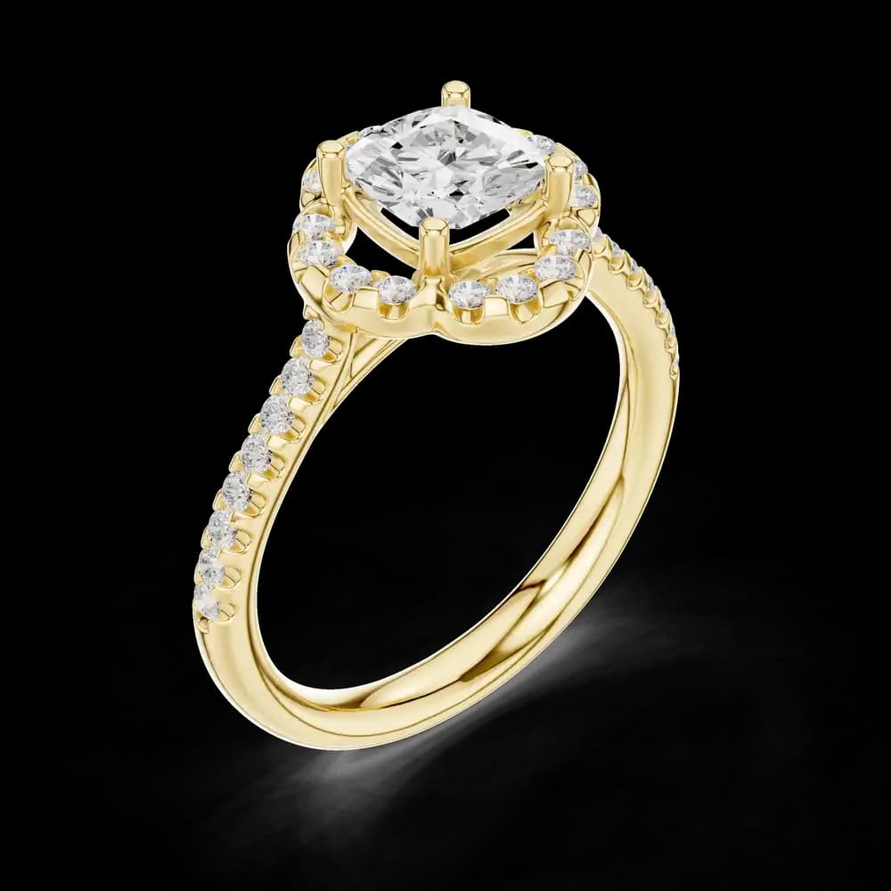 Nebula Noble Lab Grown Diamond Ring - Image 5 Nebula Noble Lab Grown Diamond Ring, view 5 of 6