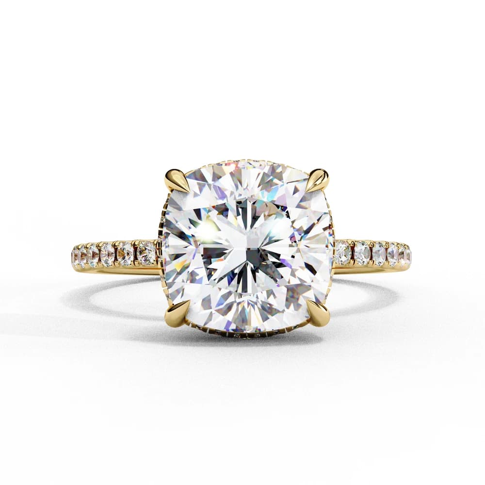NEO Cushion Lab Grown Diamond Engagement Ring - Image 12 NEO Cushion Lab Grown Diamond Engagement Ring, view 12 of 14