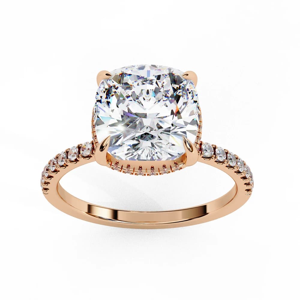 NEO Cushion Lab Grown Diamond Engagement Ring - Image 13 NEO Cushion Lab Grown Diamond Engagement Ring, view 13 of 14