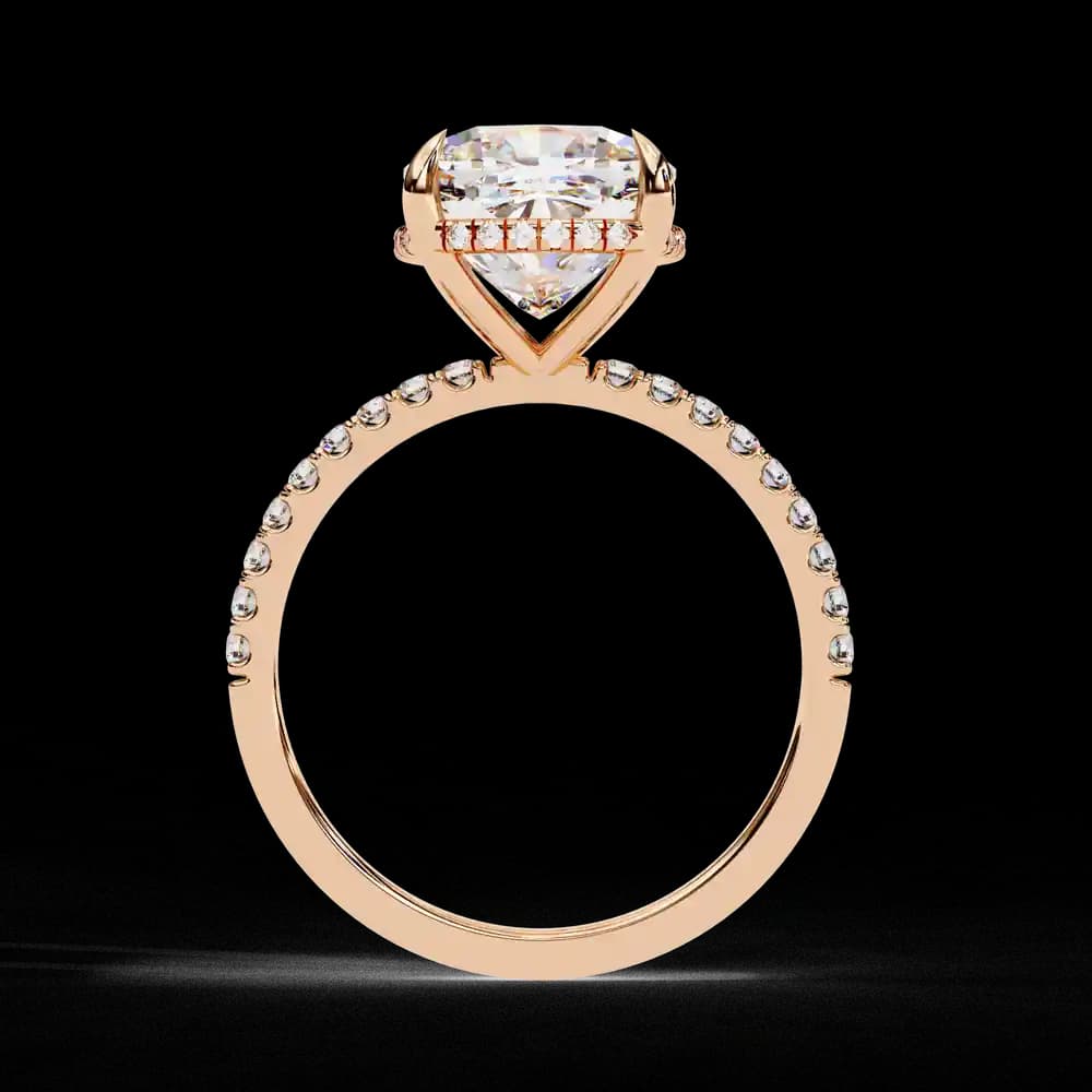 NEO Cushion Lab Grown Diamond Engagement Ring - Image 3 NEO Cushion Lab Grown Diamond Engagement Ring, view 3 of 14