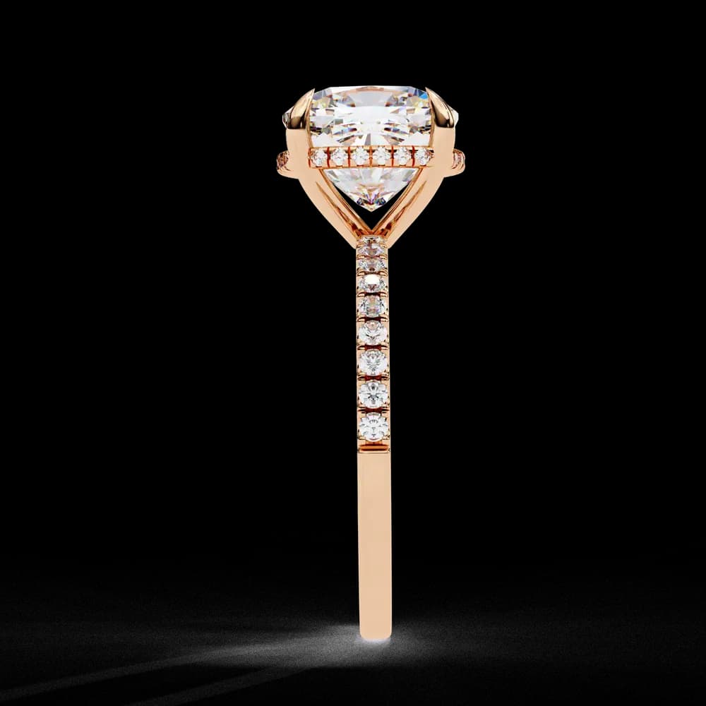 NEO Cushion Lab Grown Diamond Engagement Ring - Image 4 NEO Cushion Lab Grown Diamond Engagement Ring, view 4 of 14