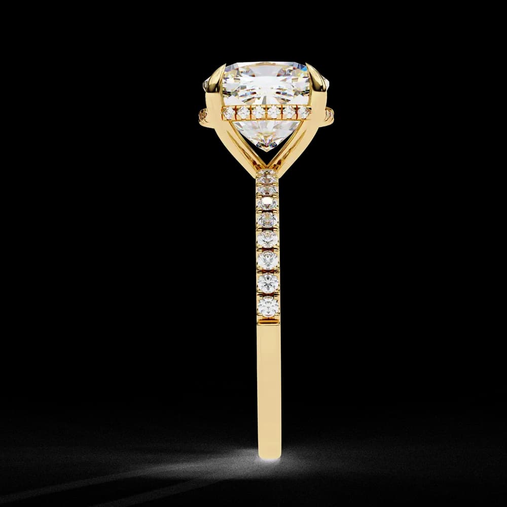NEO Cushion Lab Grown Diamond Engagement Ring - Image 5 NEO Cushion Lab Grown Diamond Engagement Ring, view 5 of 14