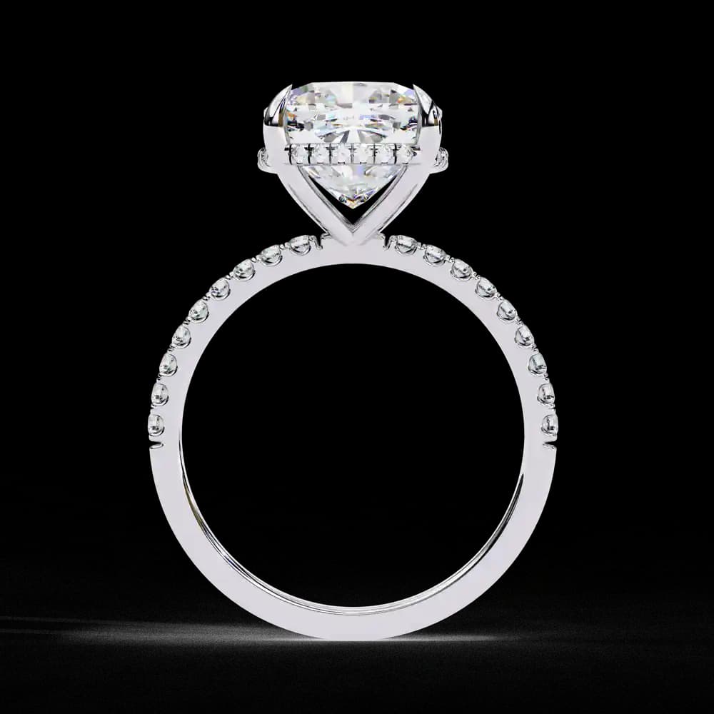 NEO Cushion Lab Grown Diamond Engagement Ring - Image 7 NEO Cushion Lab Grown Diamond Engagement Ring, view 7 of 14