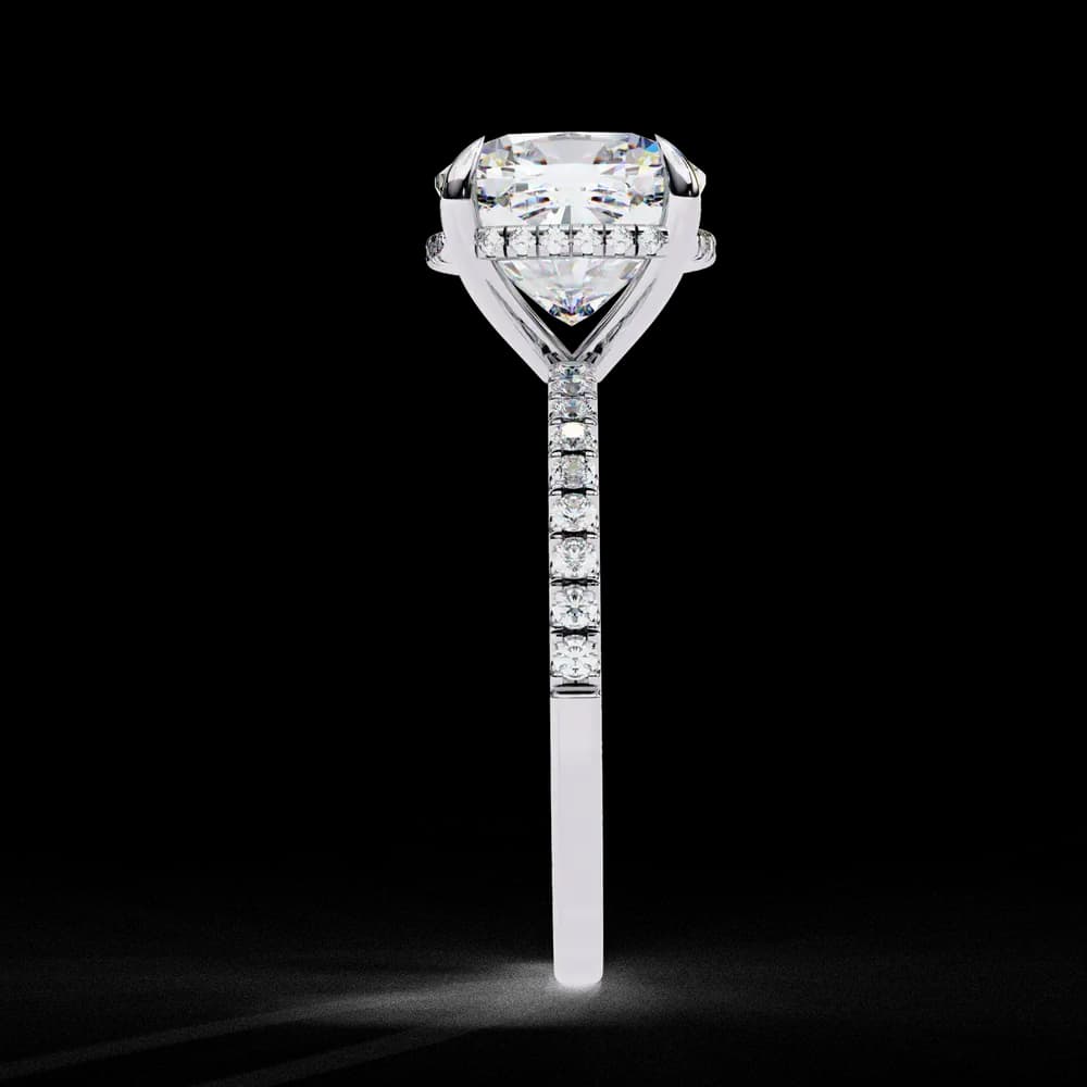 NEO Cushion Lab Grown Diamond Engagement Ring - Image 8 NEO Cushion Lab Grown Diamond Engagement Ring, view 8 of 14