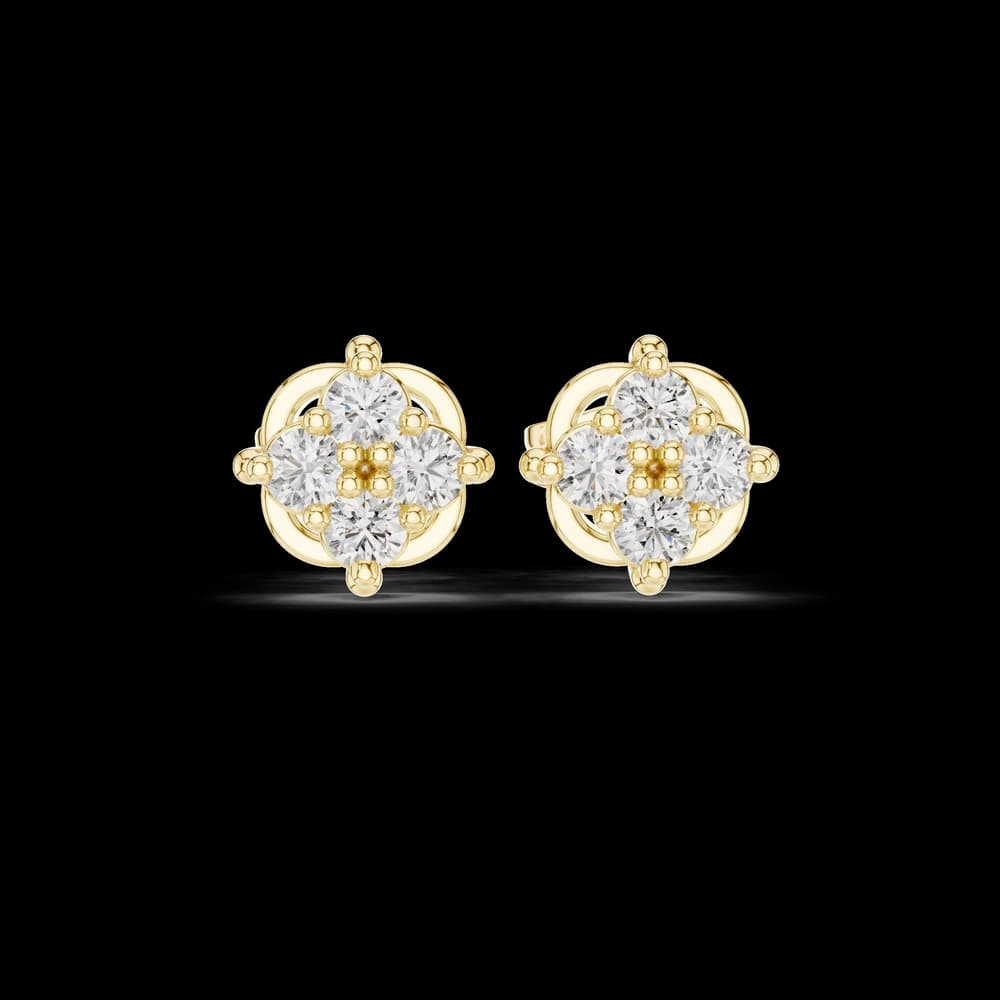 New Day lab grown diamond earring design - Image 3 New Day lab grown diamond earring design, view 3 of 5