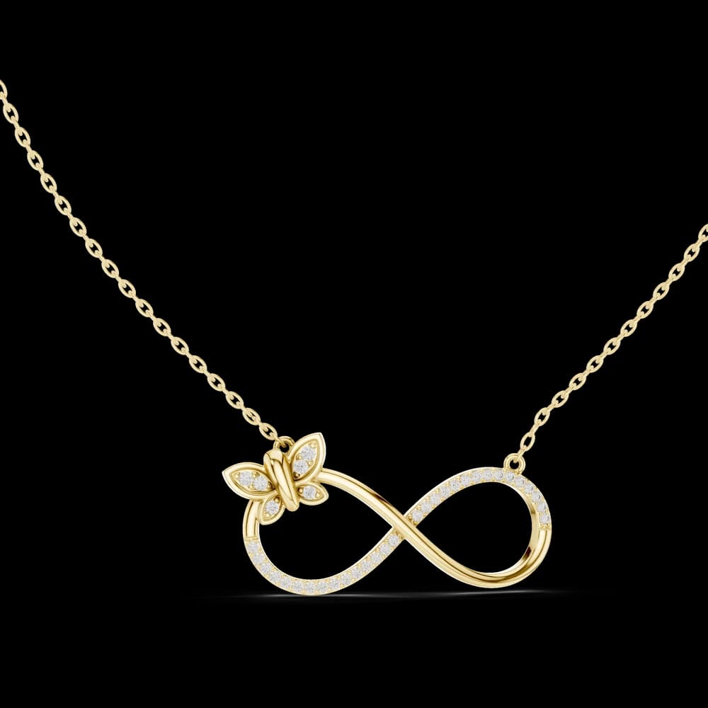 Noble Heart lab grown diamond pendant - Image 3 Noble Heart lab grown diamond pendant, view 3 of 6