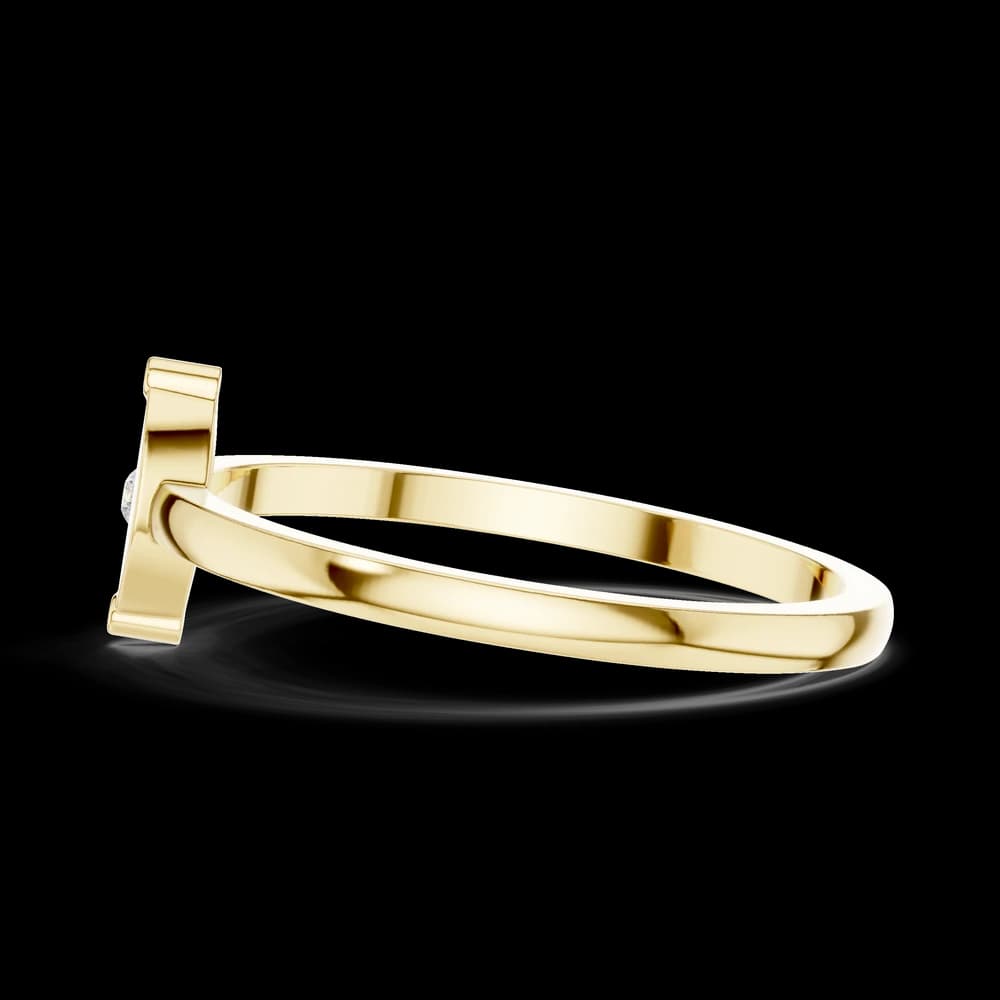 Marquise Plate Accent Lab Grown Diamond Ring - Image 6 Marquise Plate Accent Lab Grown Diamond Ring, view 6 of 6