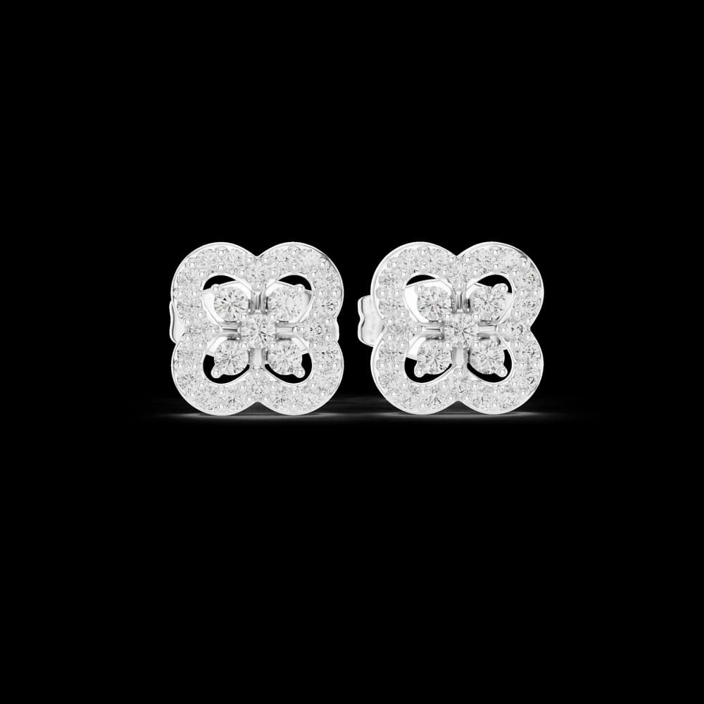 Noble Shine lab grown diamond earring design - Image 2 Noble Shine lab grown diamond earring design, view 2 of 6