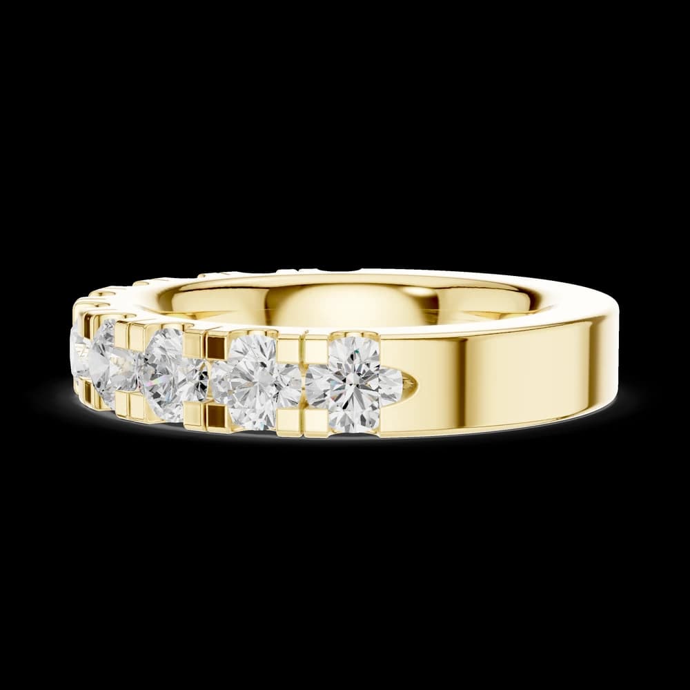 Round Stackable Lab Grown Diamond Band - Image 6 Round Stackable Lab Grown Diamond Band, view 6 of 6