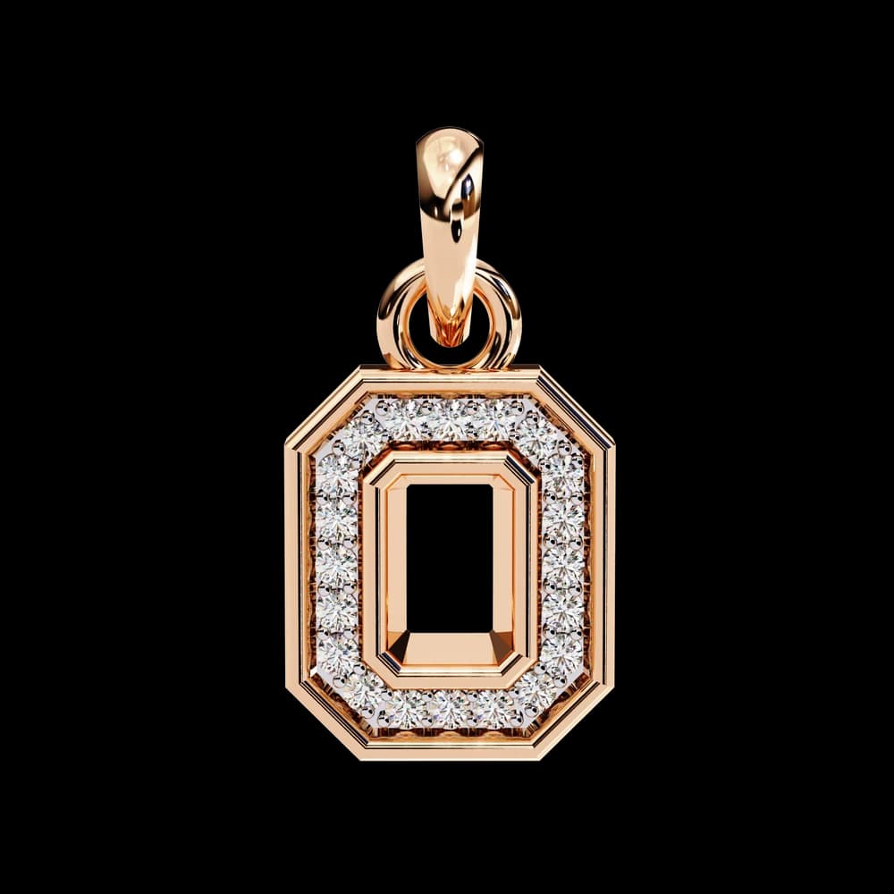 The Octavia Halo Lab Grown Diamond pendant Necklace - Image 10 The Octavia Halo Lab Grown Diamond pendant Necklace, view 10 of 12