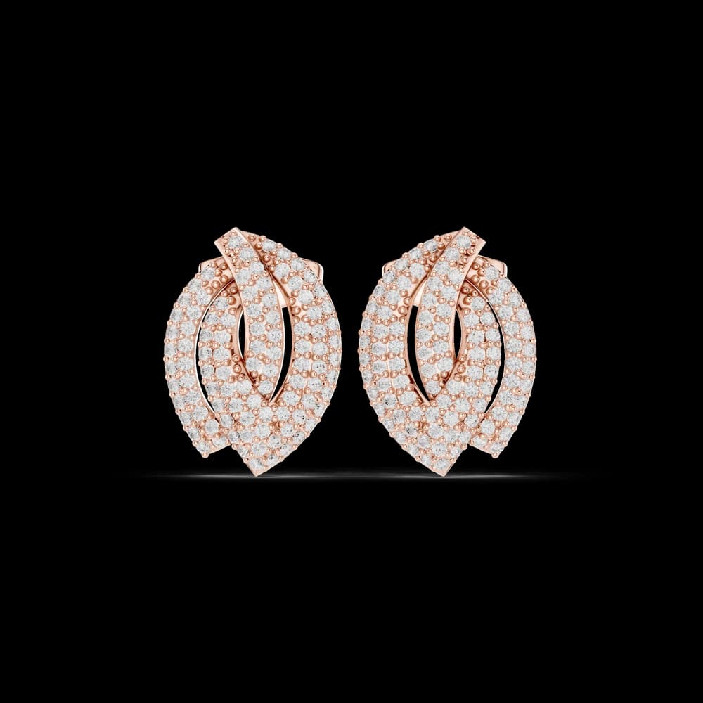 Oasis Bloom Lab Grown Diamond Earrings Pairs - Image 2 Oasis Bloom Lab Grown Diamond Earrings Pairs, view 2 of 7