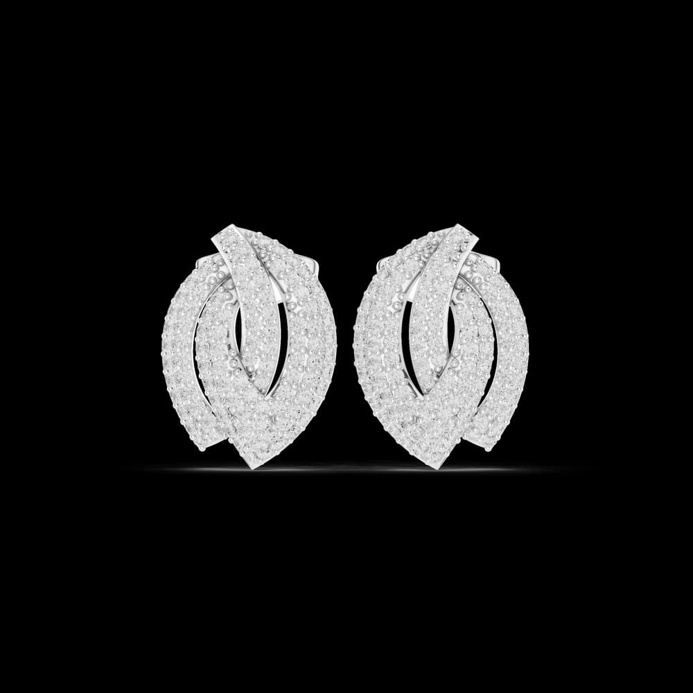 Oasis Bloom Lab Grown Diamond Earrings Pairs - Image 3 Oasis Bloom Lab Grown Diamond Earrings Pairs, view 3 of 7