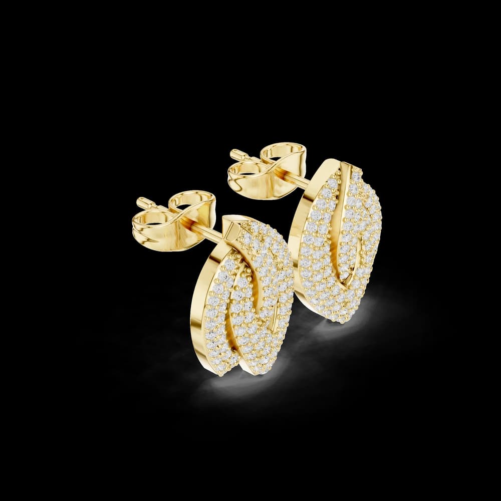 Oasis Bloom Lab Grown Diamond Earrings Pairs - Image 5 Oasis Bloom Lab Grown Diamond Earrings Pairs, view 5 of 7
