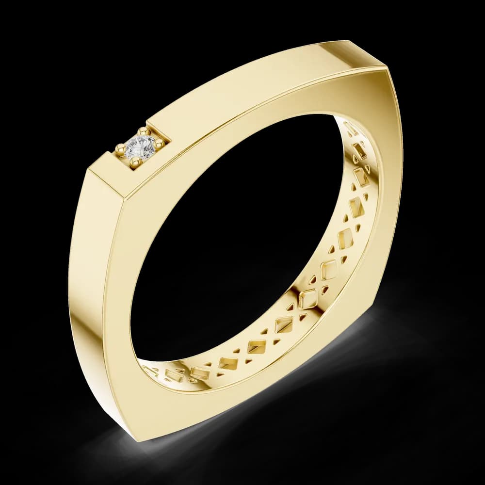 Oasis Dream lab grown diamond ring - Image 5 Oasis Dream lab grown diamond ring, view 5 of 6