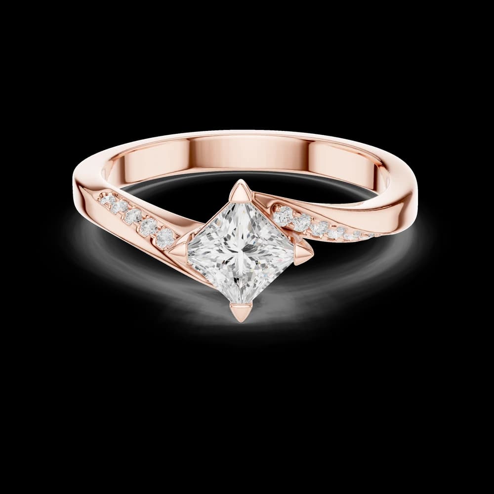 Opal Oasis Lab Grown Diamond Ring - Image 1 Opal Oasis Lab Grown Diamond Ring, view 1 of 6