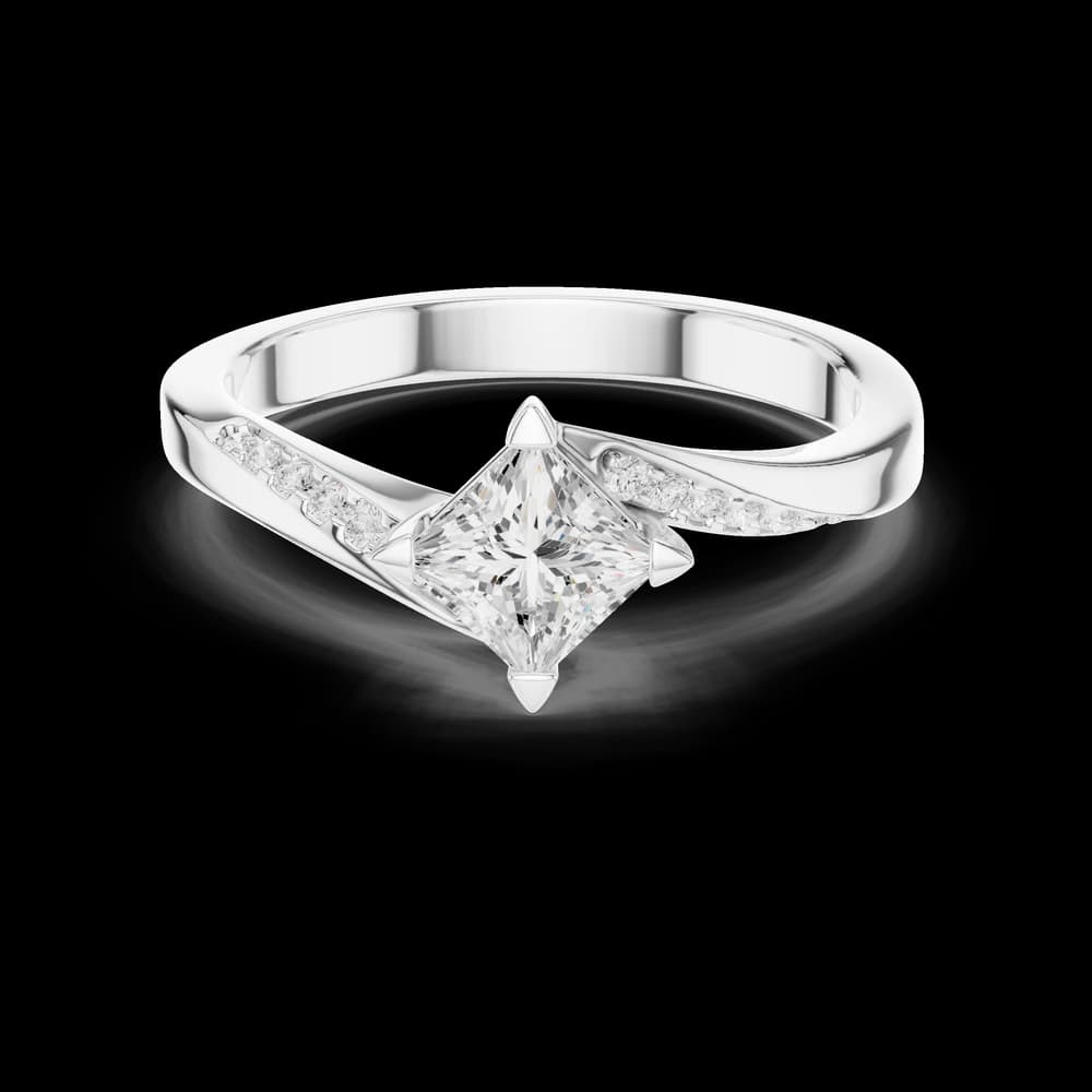 Opal Oasis Lab Grown Diamond Ring - Image 2 Opal Oasis Lab Grown Diamond Ring, view 2 of 6
