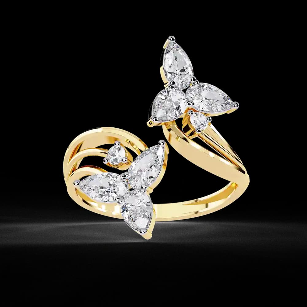 Open Shank Lab Grown Diamond Ring - Image 1 Open Shank Lab Grown Diamond Ring, view 1 of 4