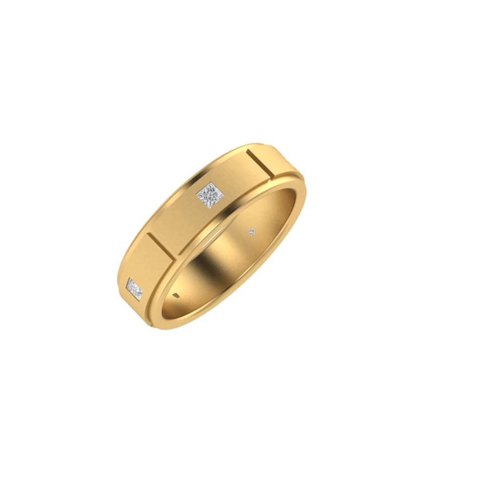 Opulent Gold Lab Grown Diamond Ring - Image 1 Opulent Gold Lab Grown Diamond Ring, view 1 of 4