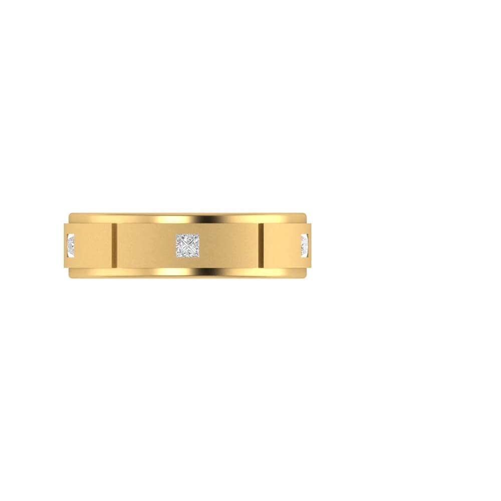 Opulent Gold Lab Grown Diamond Ring - Image 3 Opulent Gold Lab Grown Diamond Ring, view 3 of 4