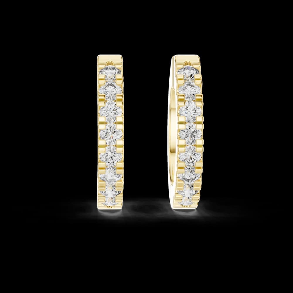 Opulent Raindrop Lab Grown Diamond Earrings - Image 1 Opulent Raindrop Lab Grown Diamond Earrings, view 1 of 4