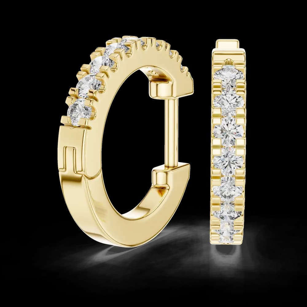 Opulent Raindrop Lab Grown Diamond Earrings - Image 2 Opulent Raindrop Lab Grown Diamond Earrings, view 2 of 4