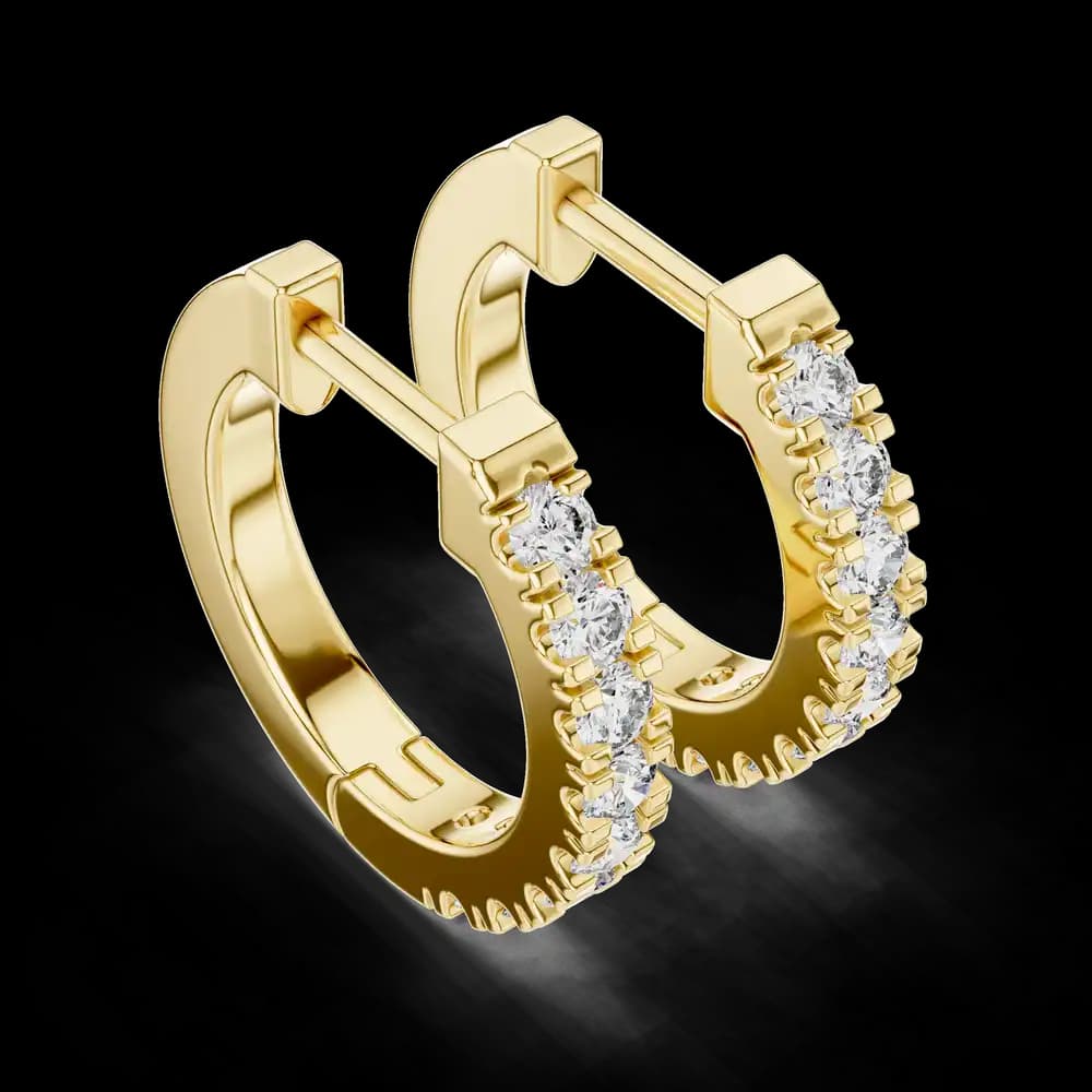Opulent Raindrop Lab Grown Diamond Earrings - Image 3 Opulent Raindrop Lab Grown Diamond Earrings, view 3 of 4