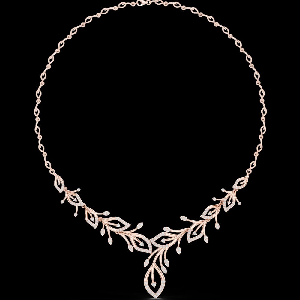 Opulent Spherical Diamond Lab Grown Necklace - Image 2 Opulent Spherical Diamond Lab Grown Necklace, view 2 of 7