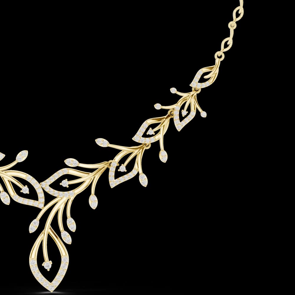 Opulent Spherical Diamond Lab Grown Necklace - Image 7 Opulent Spherical Diamond Lab Grown Necklace, view 7 of 7