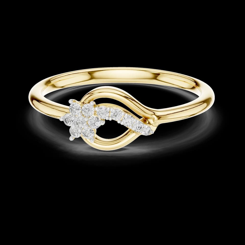 Oracular Lab grown diamond Rings band - Image 3 Oracular Lab grown diamond Rings band, view 3 of 6