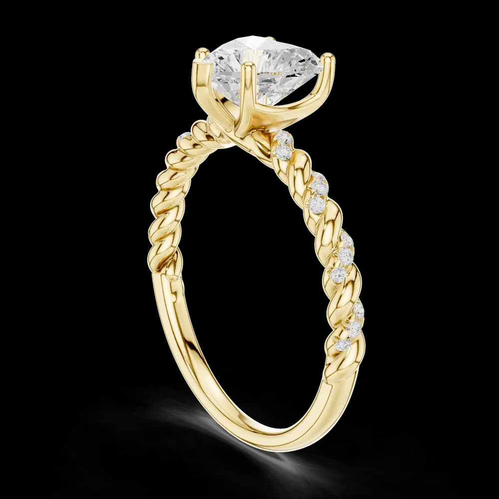 Organic Branch Lab Grown Diamond Ring - Image 4 Organic Branch Lab Grown Diamond Ring, view 4 of 6