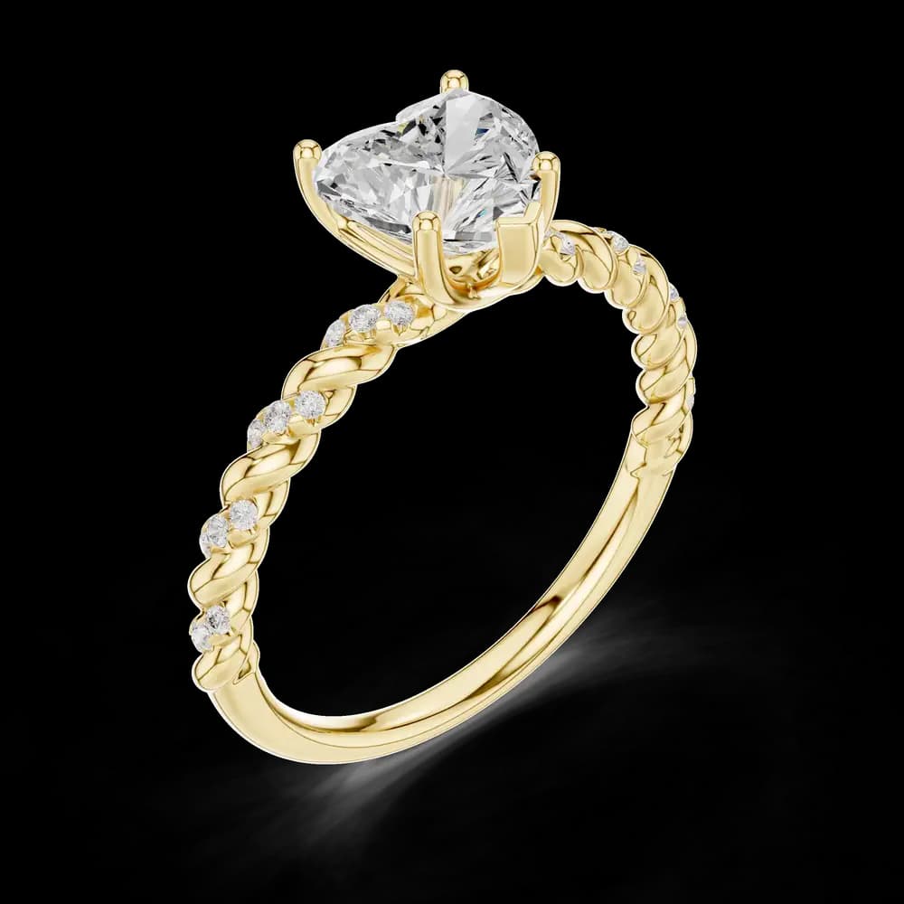 Organic Branch Lab Grown Diamond Ring - Image 5 Organic Branch Lab Grown Diamond Ring, view 5 of 6