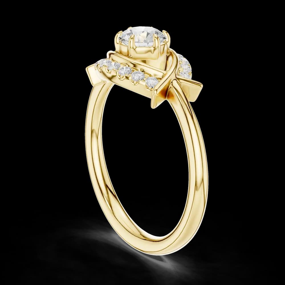 Orion Opal Lab Grown Diamond Ring - Image 4 Orion Opal Lab Grown Diamond Ring, view 4 of 6