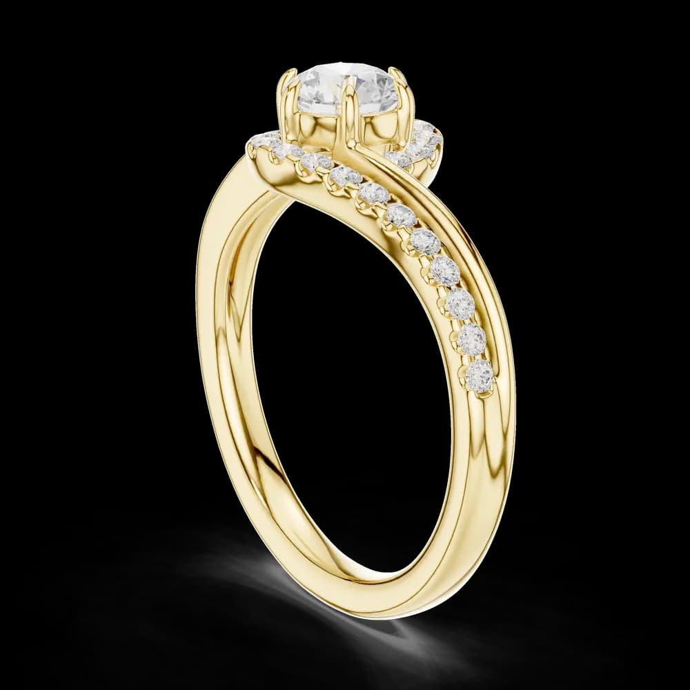 Pacific Pulse Lab Grown Diamond Ring - Image 4 Pacific Pulse Lab Grown Diamond Ring, view 4 of 6