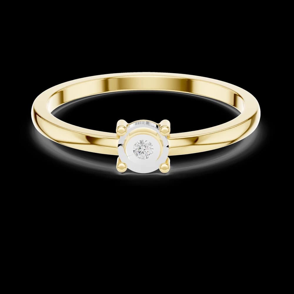 Pave Cascade Lab Grown Diamond Ring - Image 3 Pave Cascade Lab Grown Diamond Ring, view 3 of 6