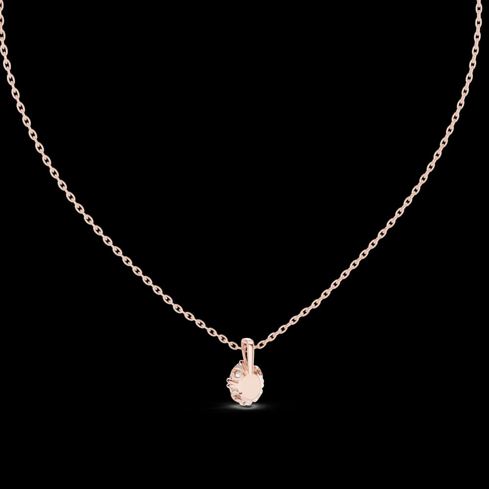 Peaceful Mind lab grown diamond pendant - Image 1 Peaceful Mind lab grown diamond pendant, view 1 of 6