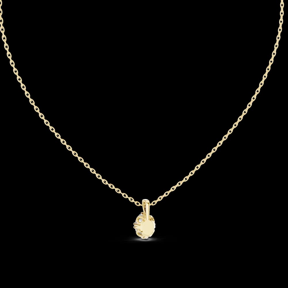 Peaceful Mind lab grown diamond pendant - Image 5 Peaceful Mind lab grown diamond pendant, view 5 of 6