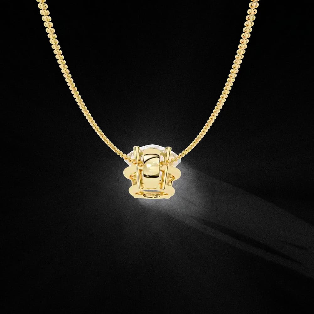 Pear-Shaped Lab Grown Diamond Pendant - Image 11 Pear-Shaped Lab Grown Diamond Pendant, view 11 of 16
