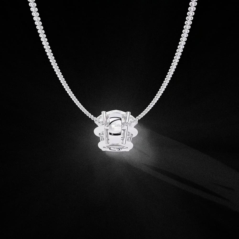 Pear-Shaped Lab Grown Diamond Pendant - Image 12 Pear-Shaped Lab Grown Diamond Pendant, view 12 of 16