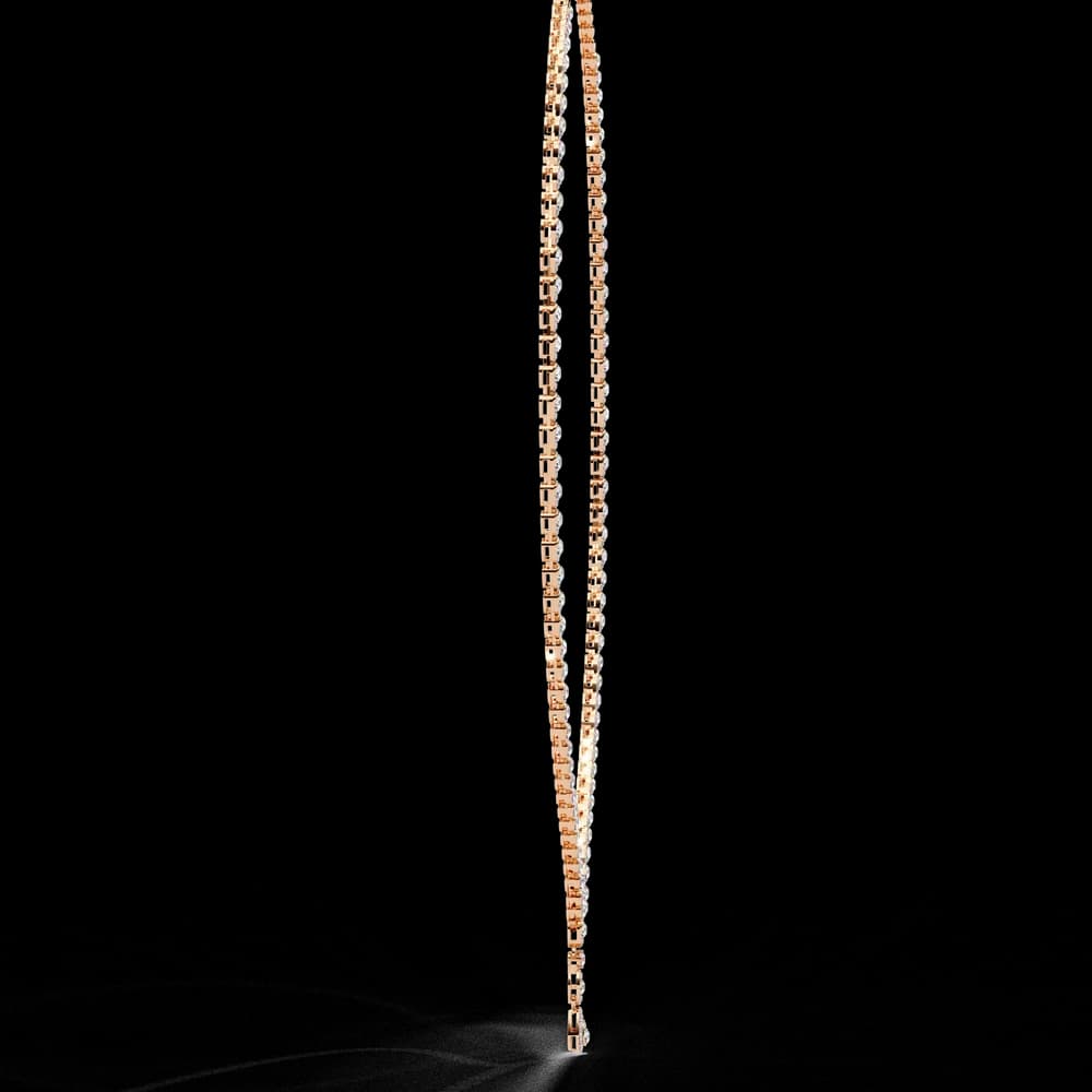 Sophisticated Akoya Pearl and Lab Grown Diamond Drop Necklace - Image 3 Sophisticated Akoya Pearl and Lab Grown Diamond Drop Necklace, view 3 of 4