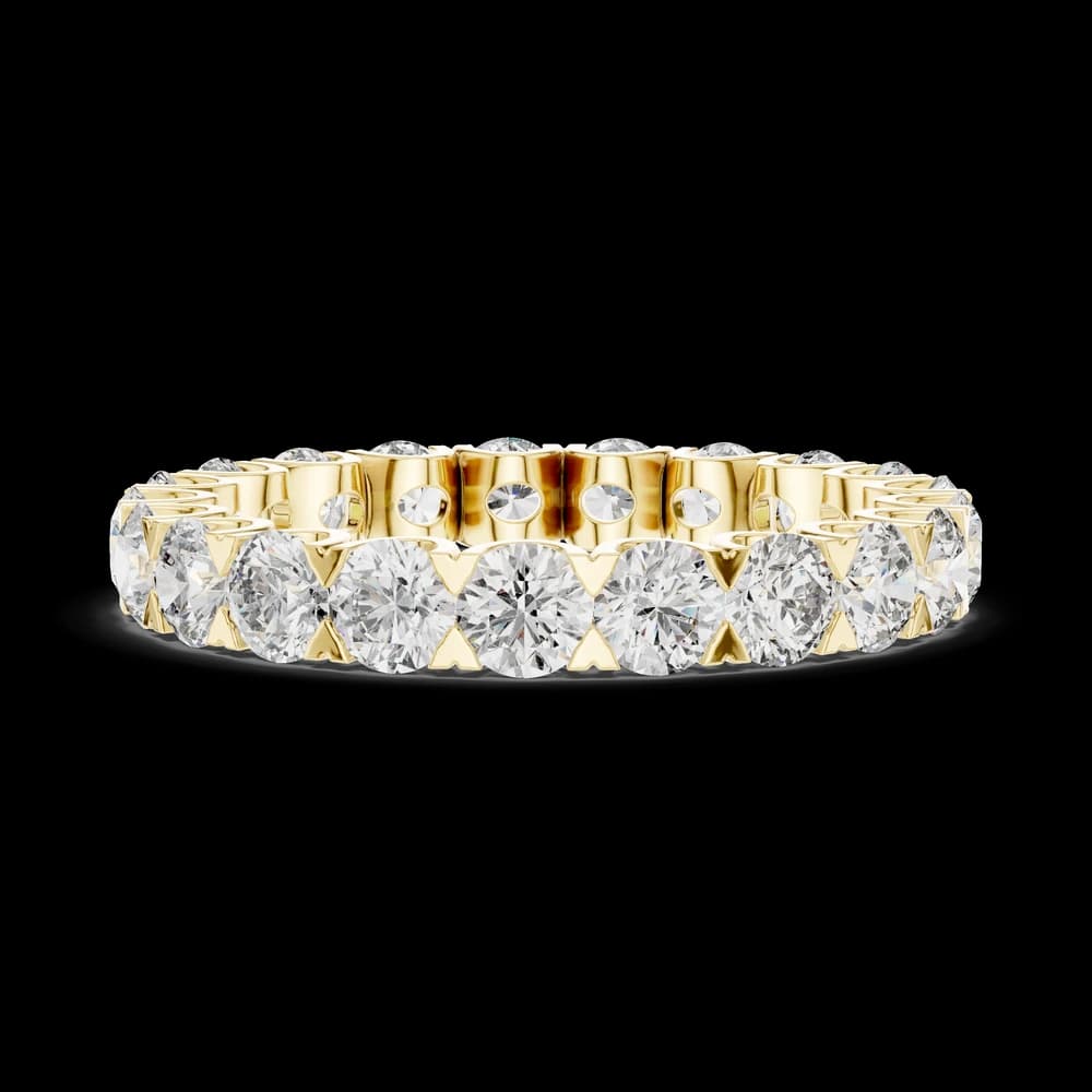 Pebble Path Lab Grown Diamond Beaded Ring - Image 6 Pebble Path Lab Grown Diamond Beaded Ring, view 6 of 6