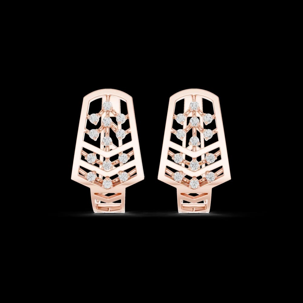 Perfect Match lab grown diamond earring design - Image 1 Perfect Match lab grown diamond earring design, view 1 of 6