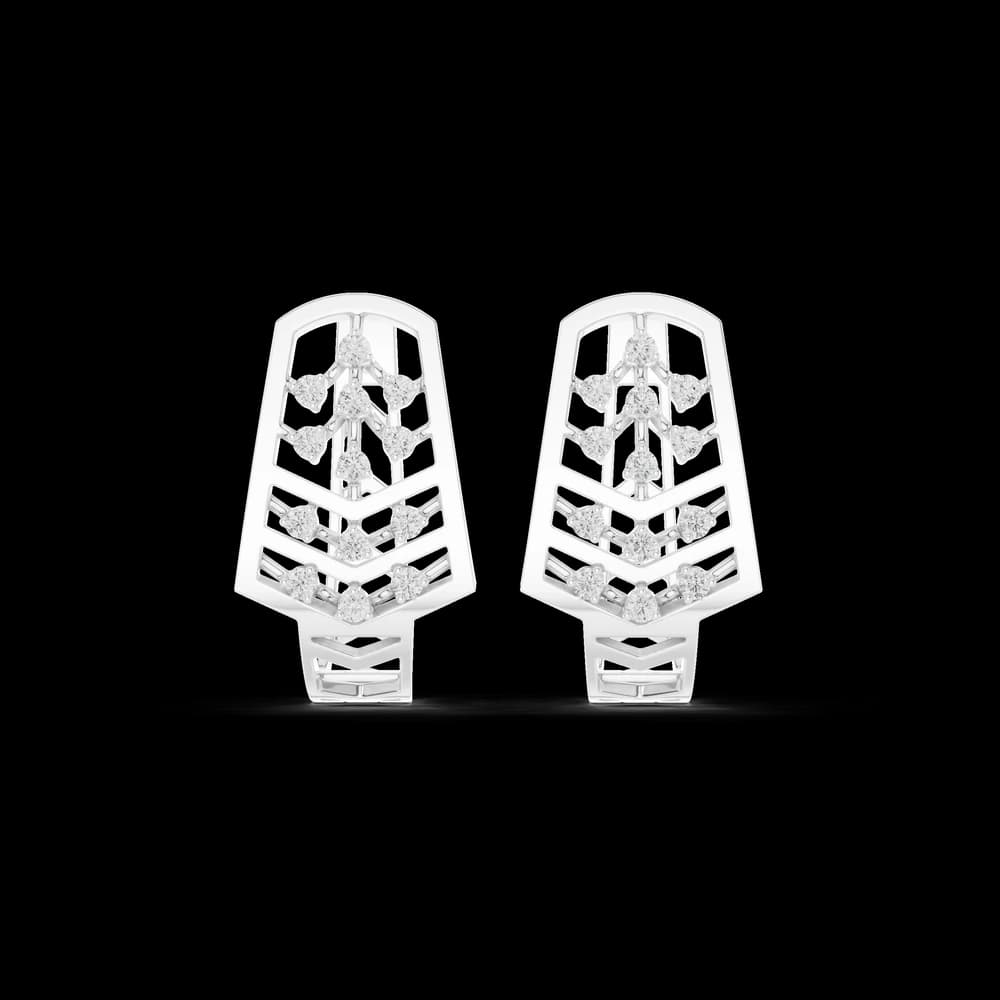 Perfect Match lab grown diamond earring design - Image 2 Perfect Match lab grown diamond earring design, view 2 of 6