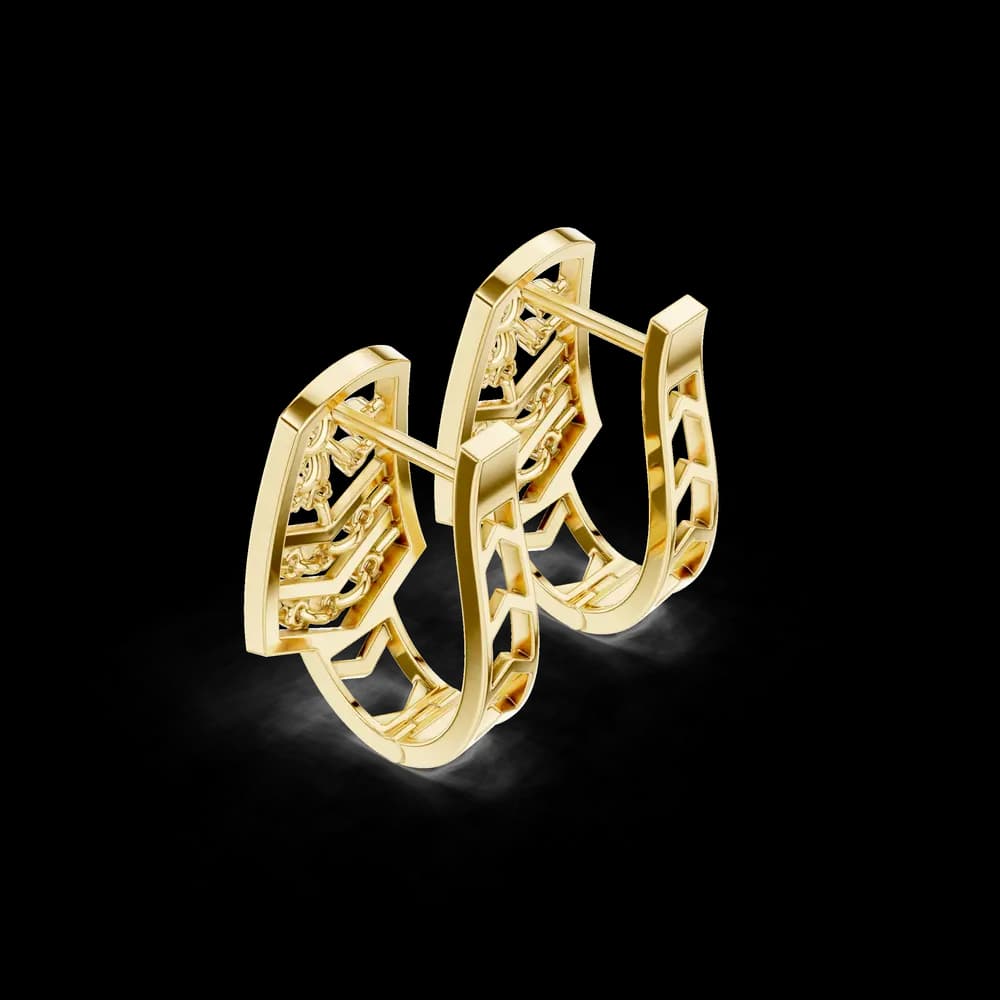 Perfect Match lab grown diamond earring design - Image 5 Perfect Match lab grown diamond earring design, view 5 of 6
