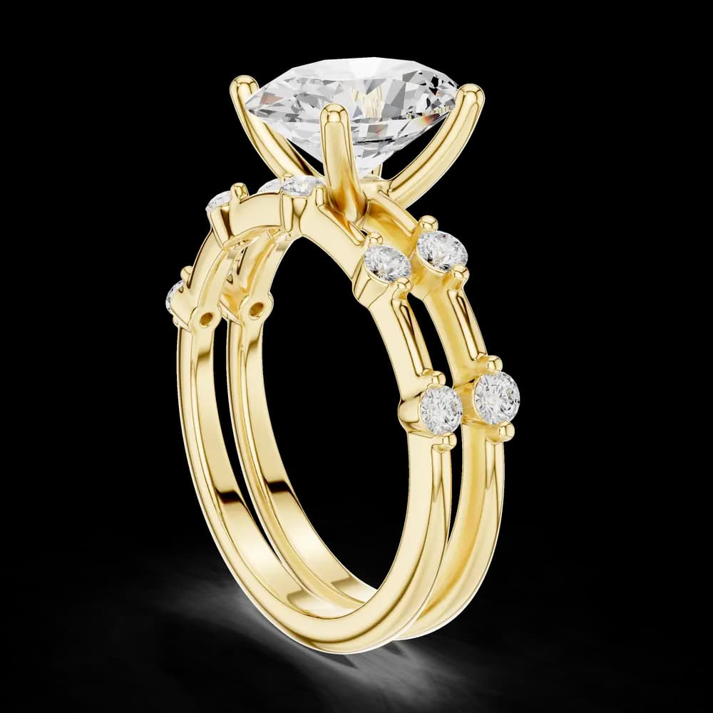 Petite Infinity Lab Grown Diamond Ring - Image 4 Petite Infinity Lab Grown Diamond Ring, view 4 of 6