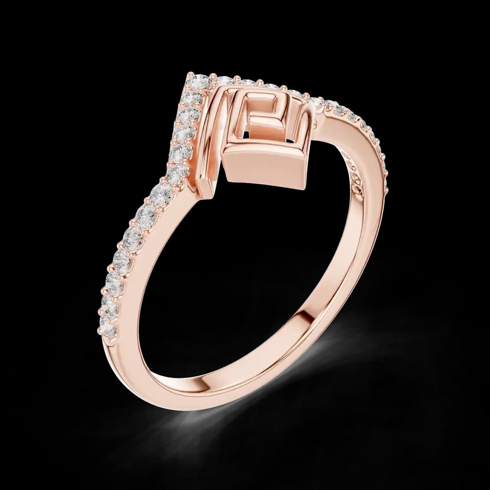 Petite Lab grown diamond ring jewelry - Image 1 Petite Lab grown diamond ring jewelry, view 1 of 1