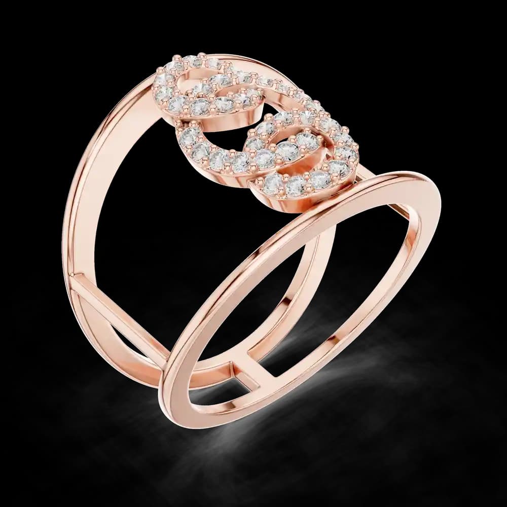 Posh Lab grown diamond ring design - Image 1 Posh Lab grown diamond ring design, view 1 of 1