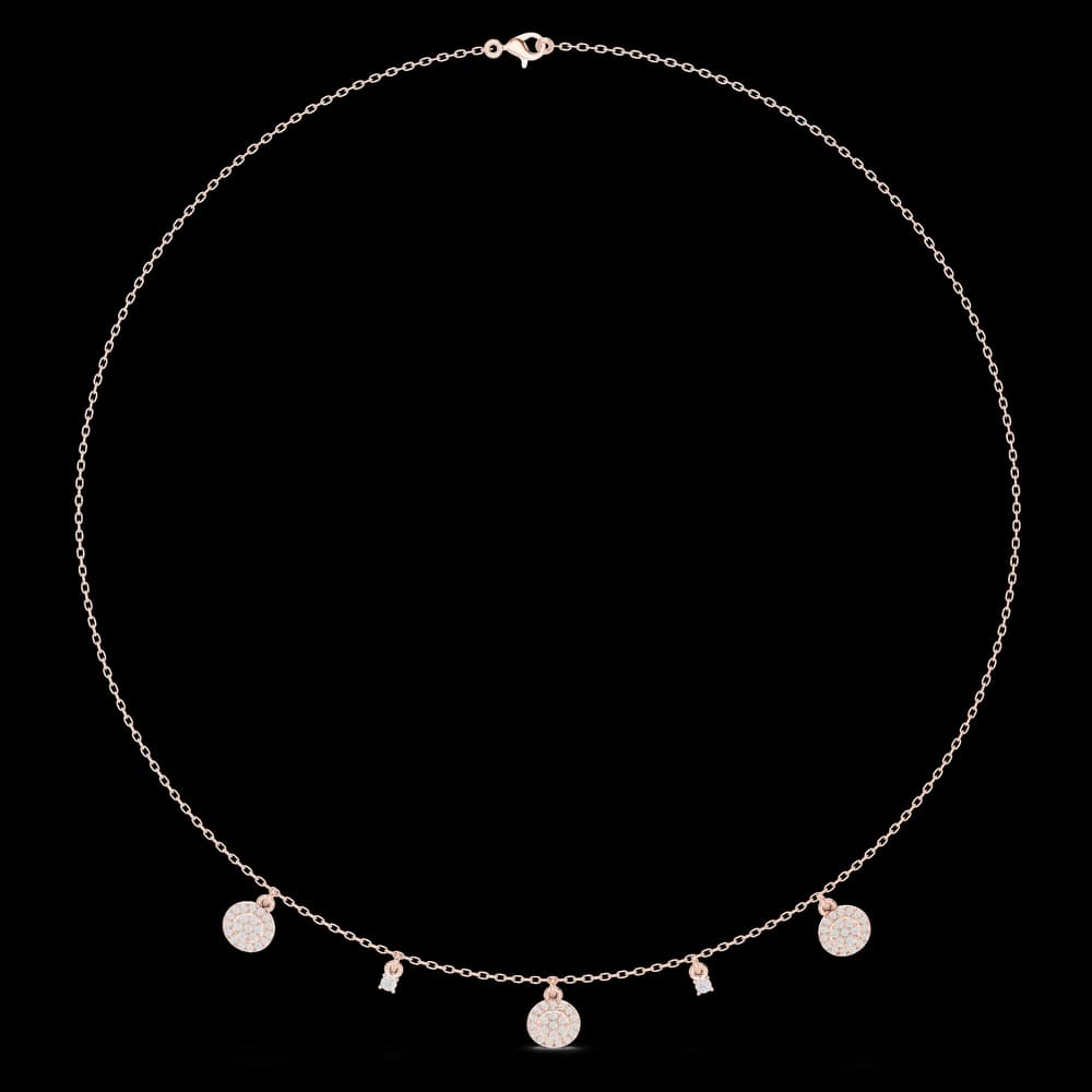 Precious Spherical Diamond Lab Grown Necklace - Image 1 Precious Spherical Diamond Lab Grown Necklace, view 1 of 6